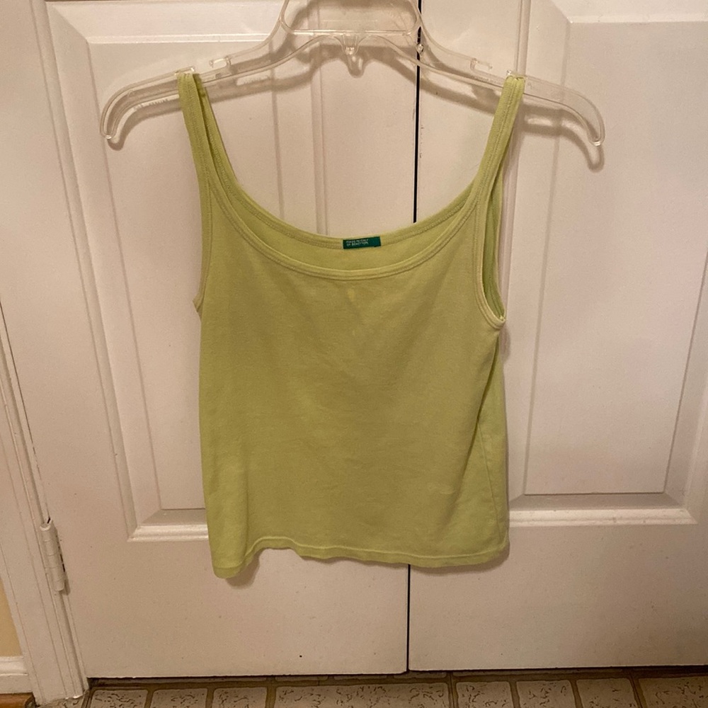 Chartreuse Tank Top